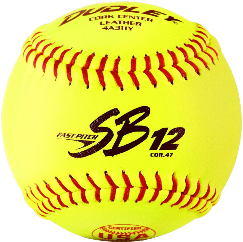 Dudley SB12 12" Fast Pitch Softball (USA Softball)