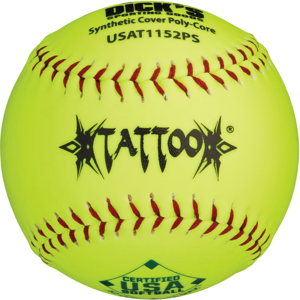 A.D. Starr Tattoo 11" Synthetic Slow Pitch Softball (USA Softball)