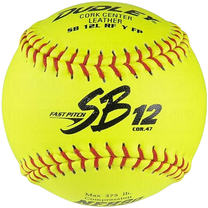 Dudley SB12 12" Fast Pitch Softball (NFHS)