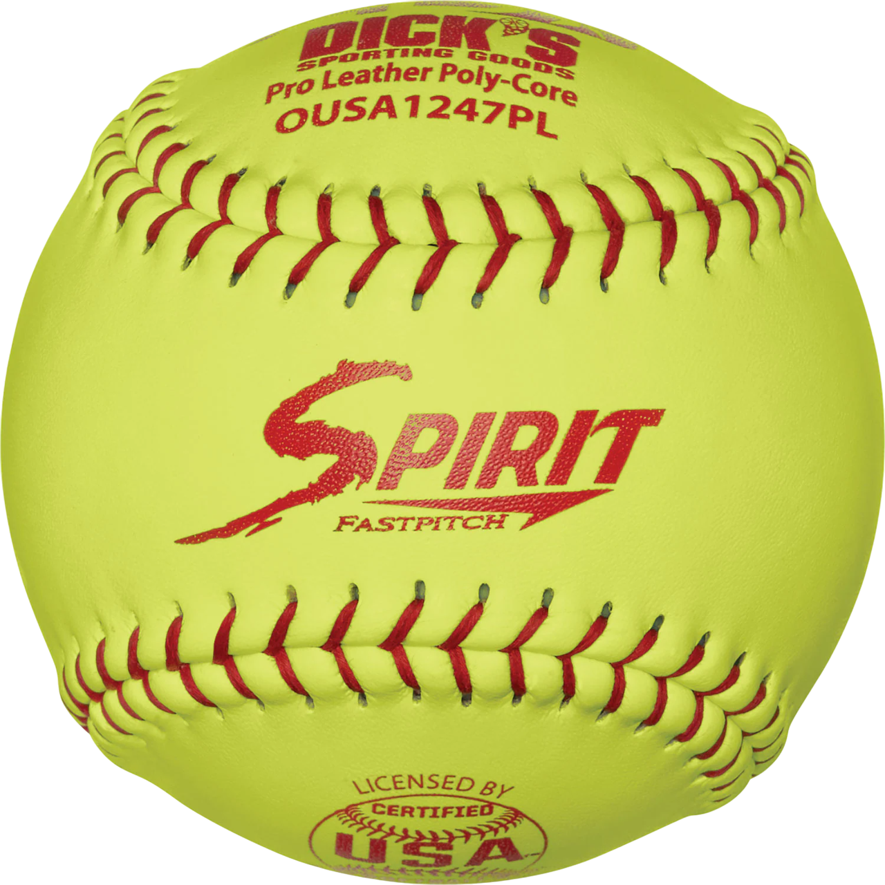 A.D. STARR 12" Spirit Fast Pitch Softballs (USA Softball)